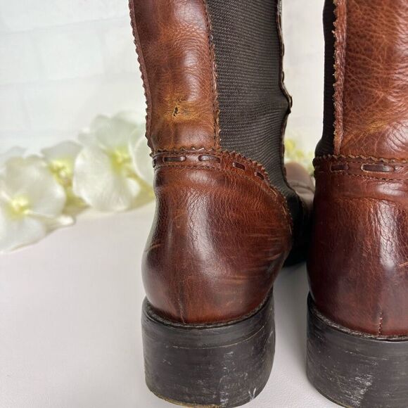 Vintage Italian Made Unisex Tall Boot EU Size 40 - Picture 10 of 16